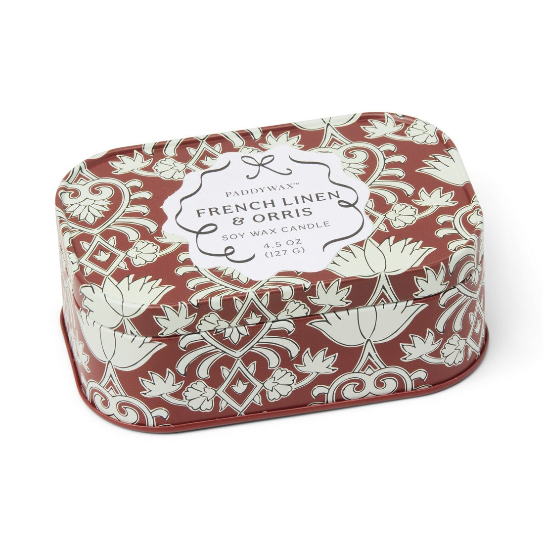 Cherie French Linen & Orris Φυτικό Κερί 127gr σε μεταλλικό δοχείο-κονσέρβα