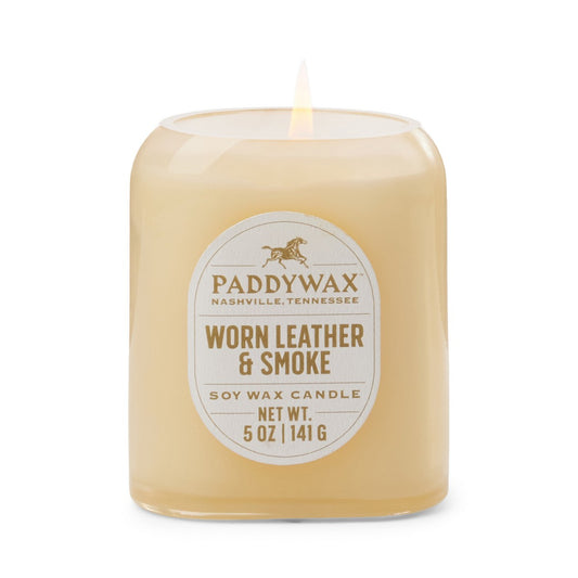 Vista Φυτικό Κερί Worn Leather & Smoke 142gr