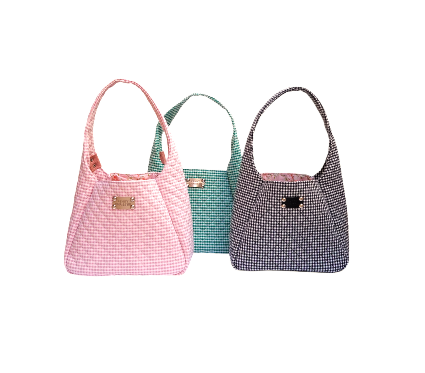 PICNIC PINK PUFFER HANDBAG