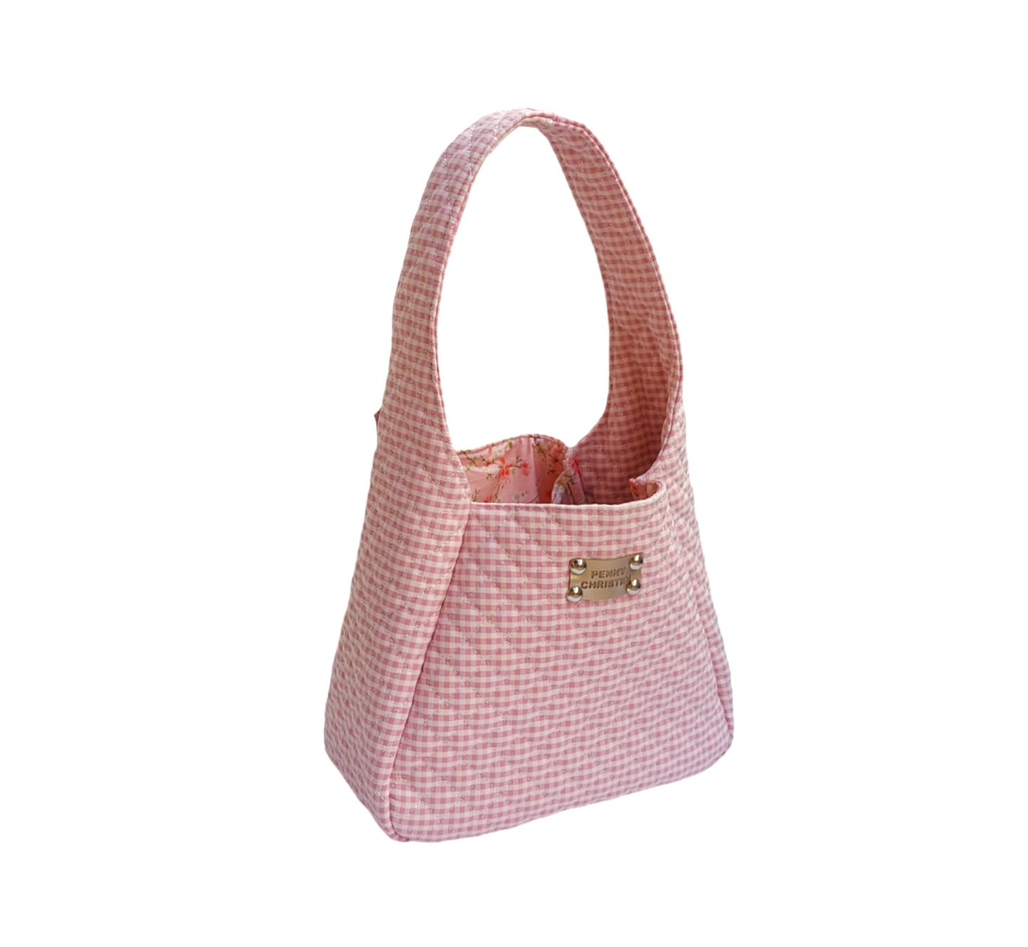 PICNIC PINK PUFFER HANDBAG