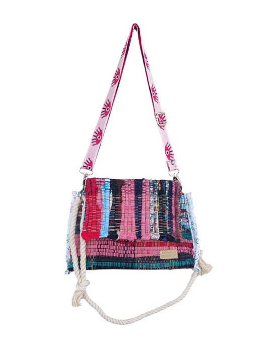 FLORAL MALIBU HANDBAG