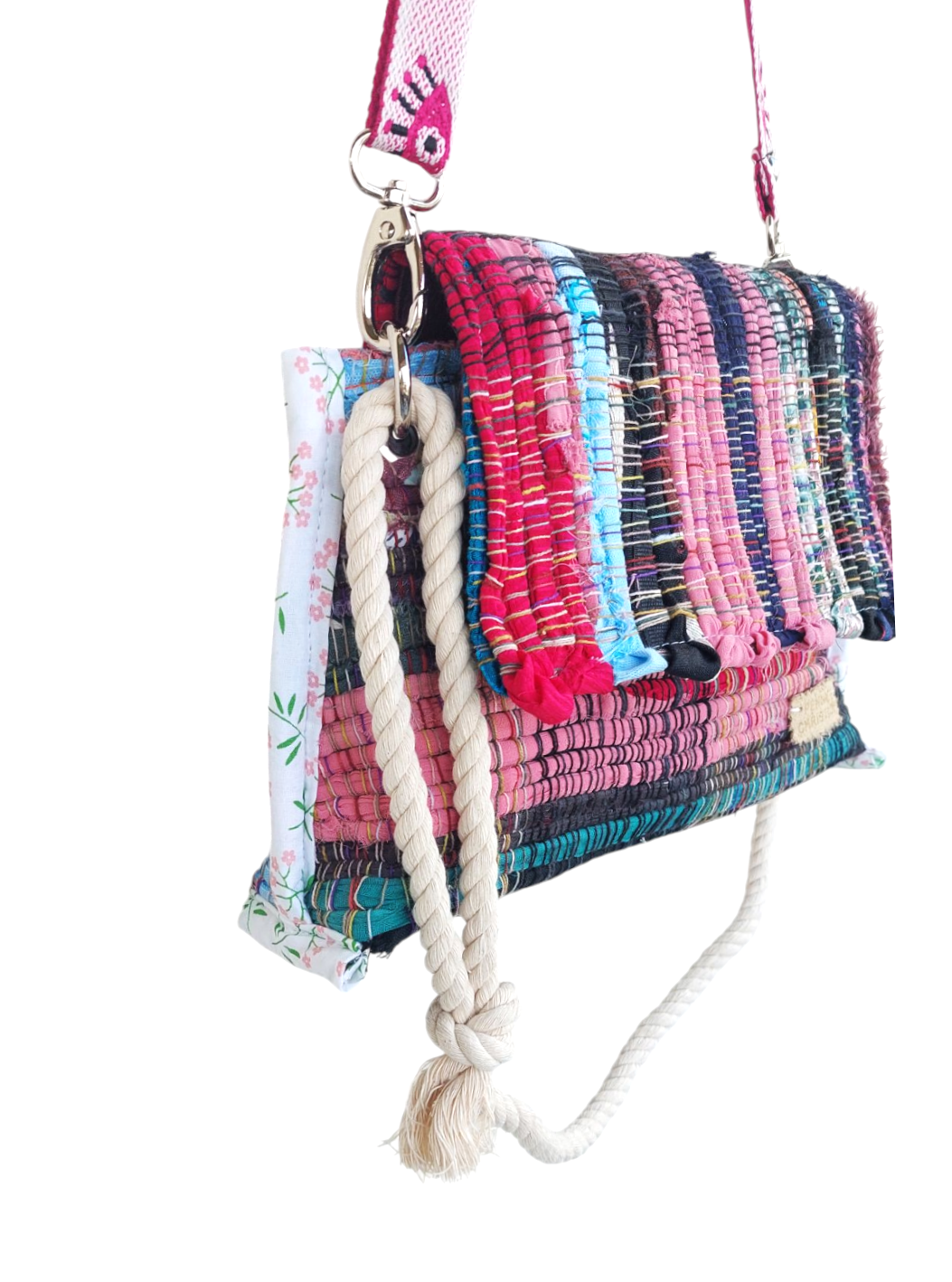 FLORAL MALIBU HANDBAG