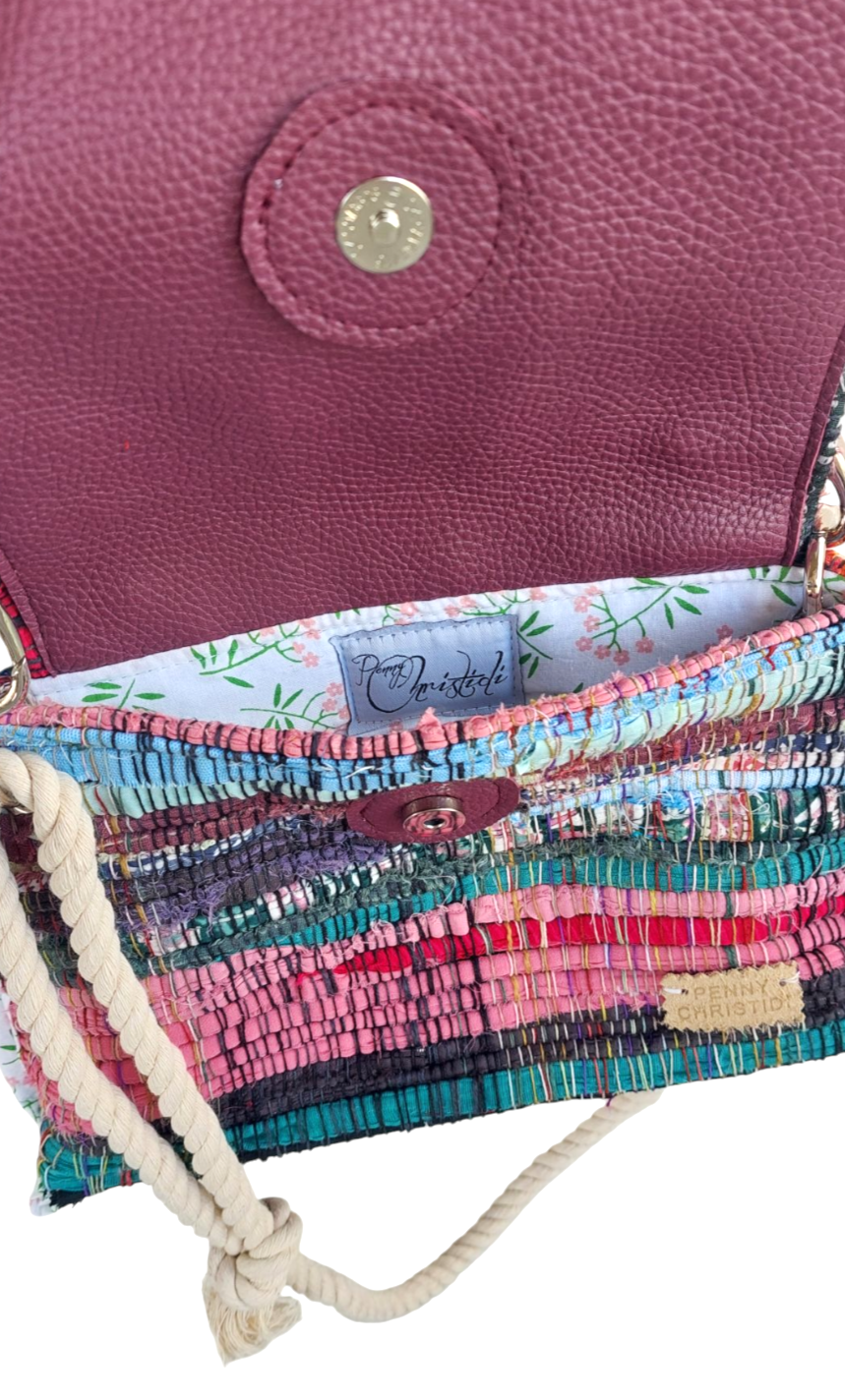 FLORAL MALIBU HANDBAG