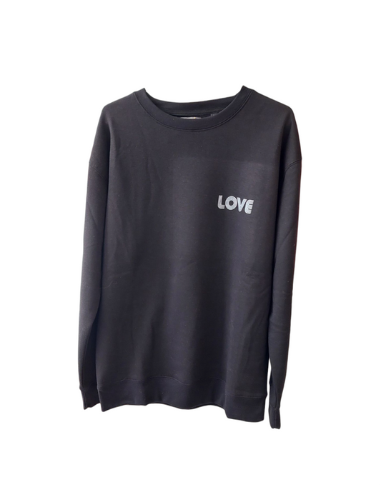 LOVE BLACK SWEATSHIRT