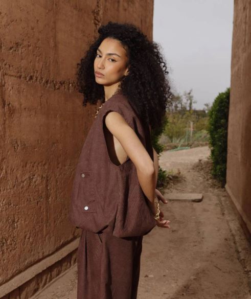 CHOCO CORD VEST