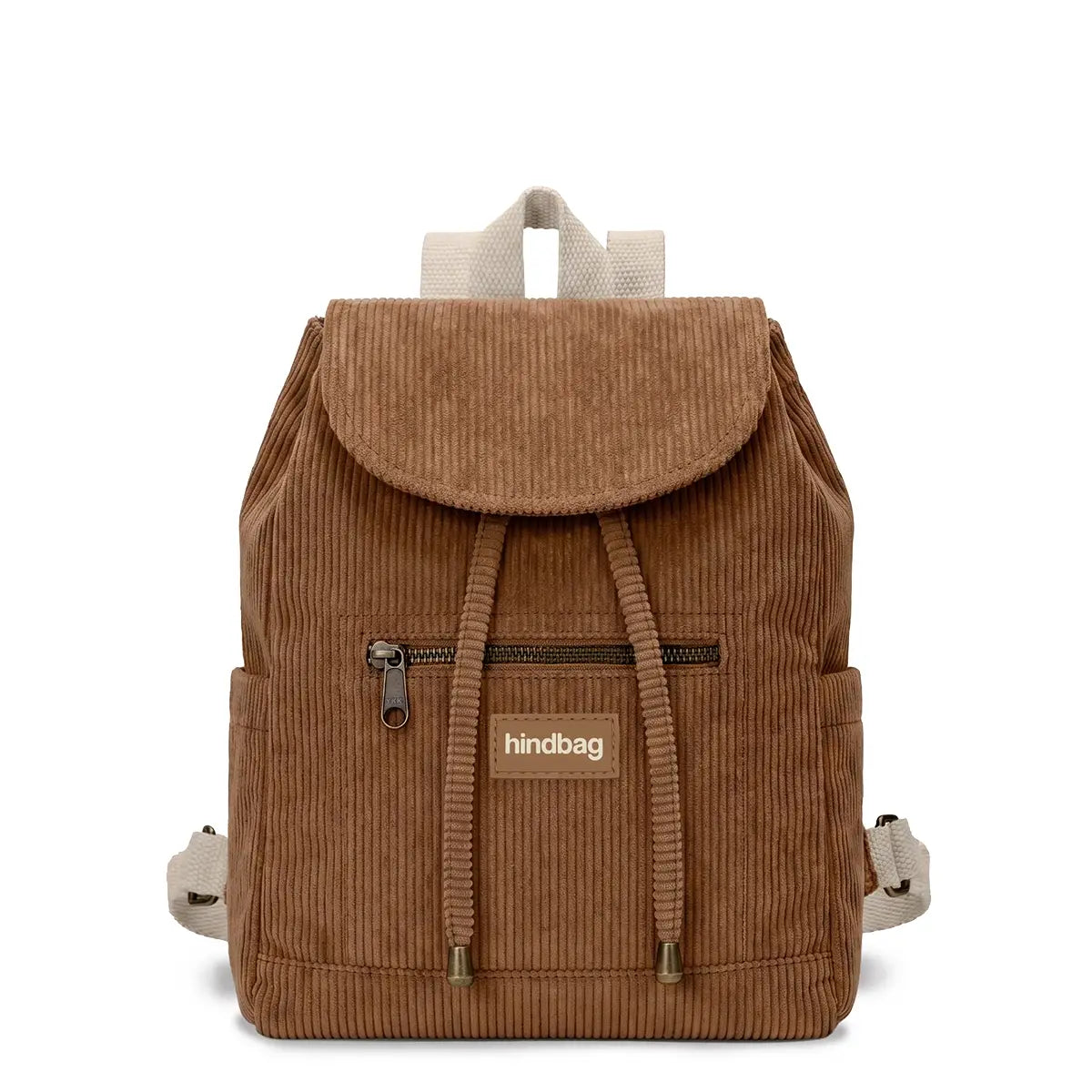 Mini Eliot Velvet Backpack in Macchiato