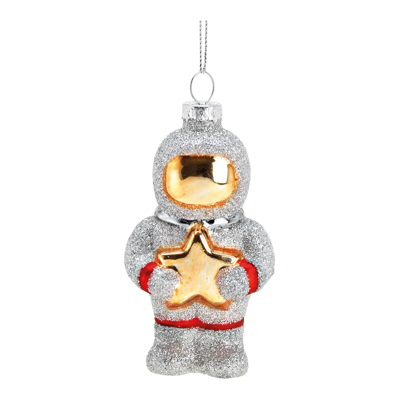 Χριστουγεννιάτικο στολίδι Glitter Astronaut