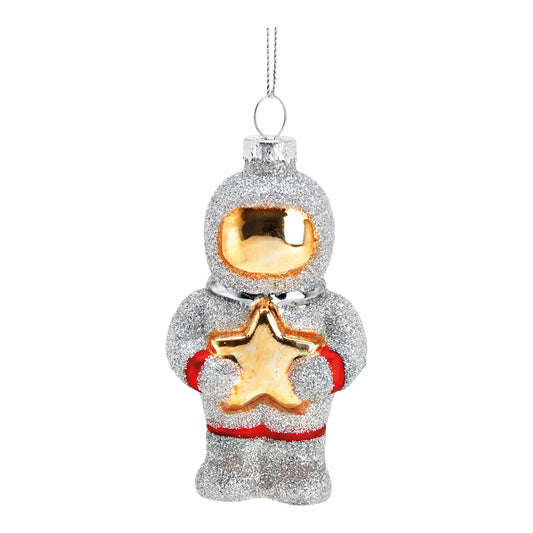 Χριστουγεννιάτικο στολίδι Glitter Astronaut