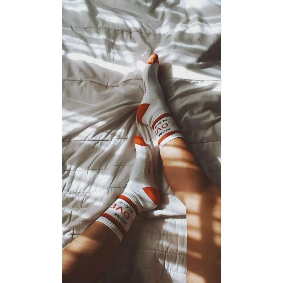 More Love Please Socks