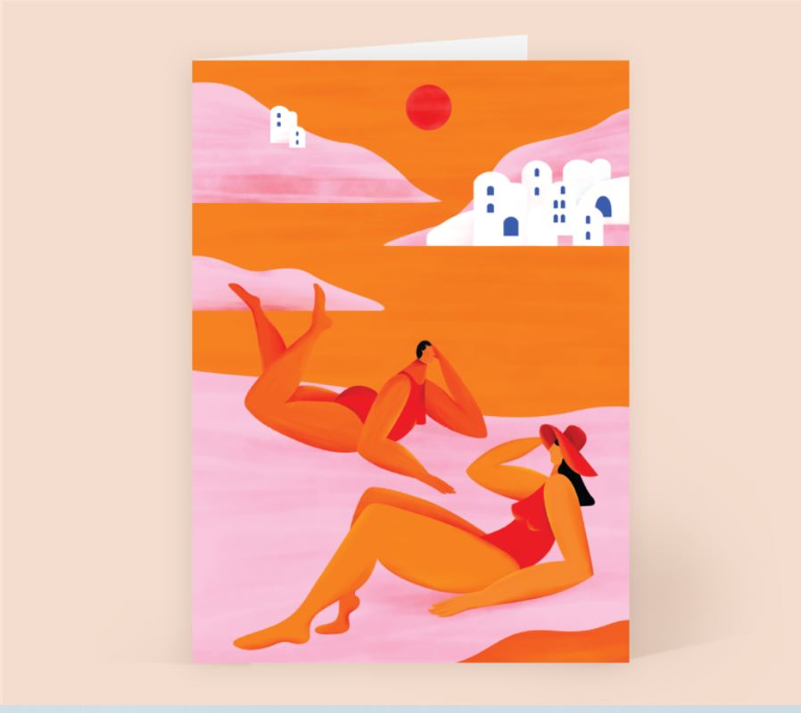 Golden Horizon Hues POSTER 30x40 cm