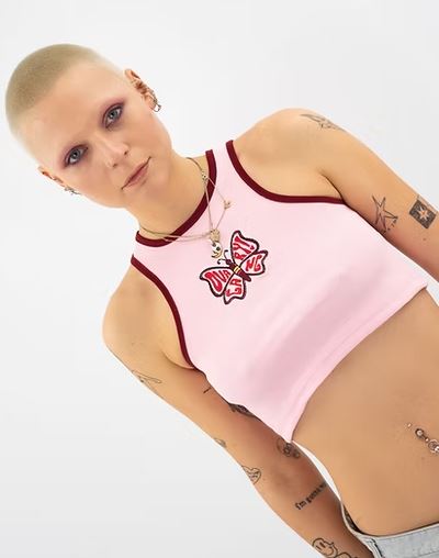 OG Butterfly - Crop Tank Top