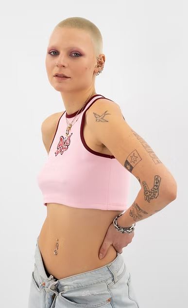 OG Butterfly - Crop Tank Top