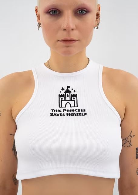 Princess - Crop Tank Top