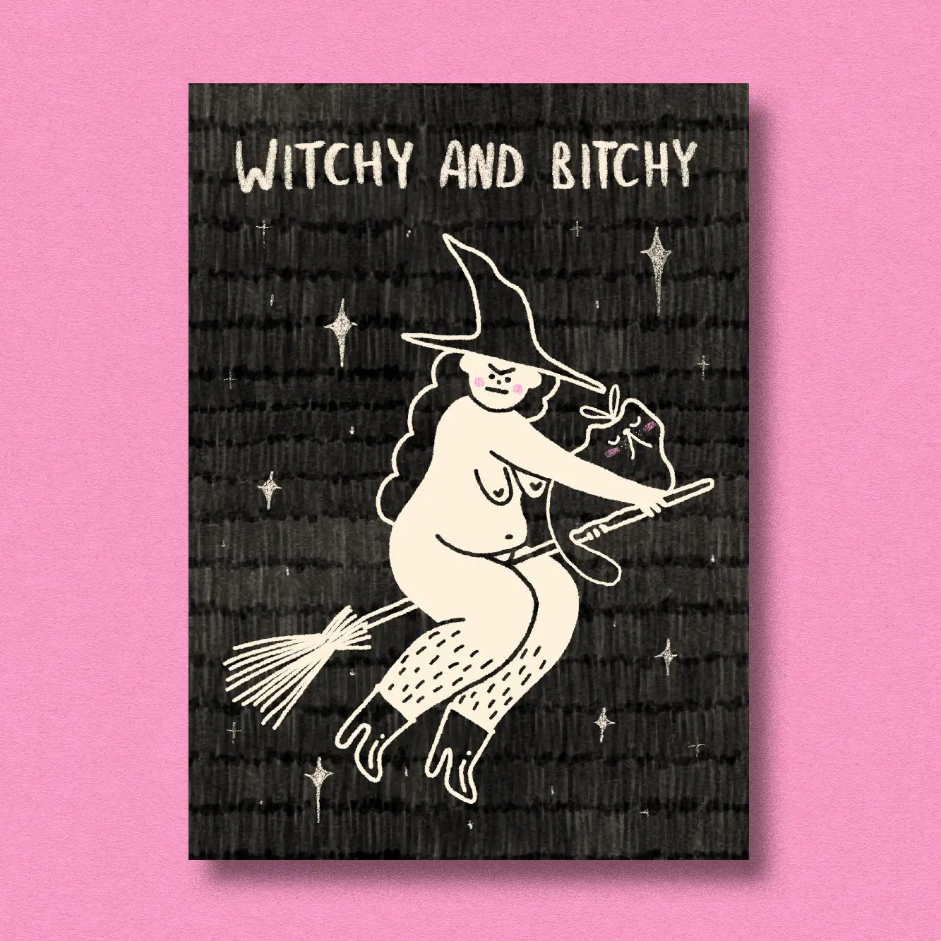 Postcard "Witchy"
