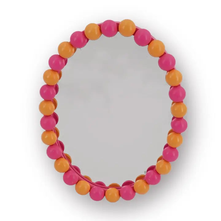 Oval Mirror Bubbles 29x22.5cm