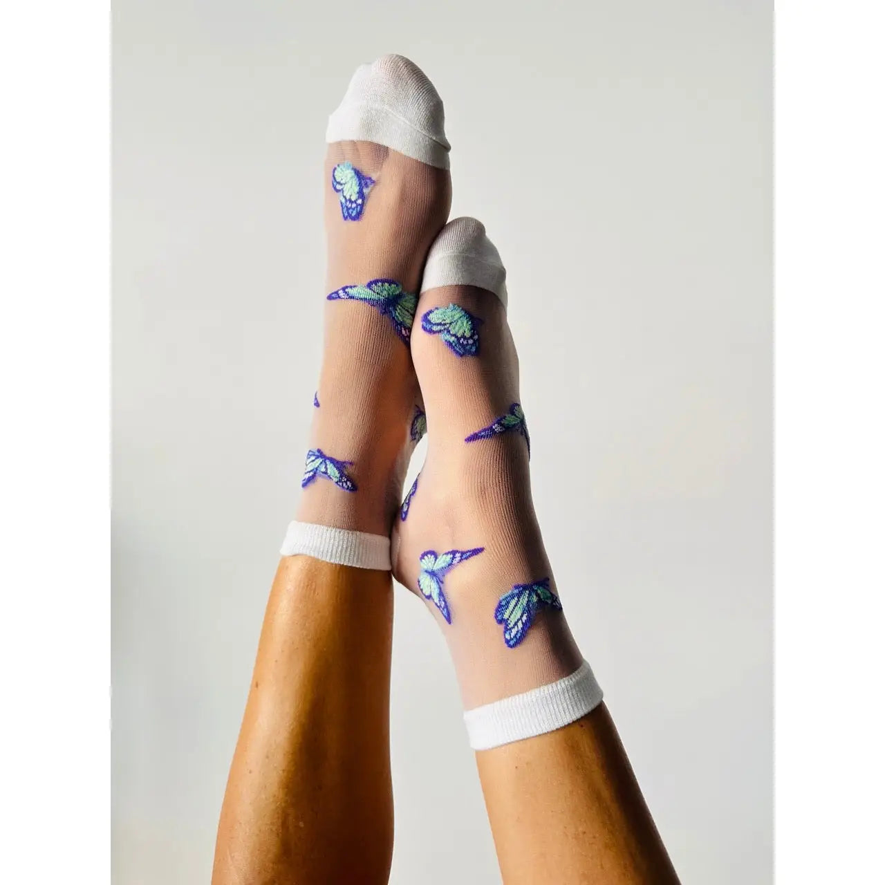 Butterfly Transparent Sock