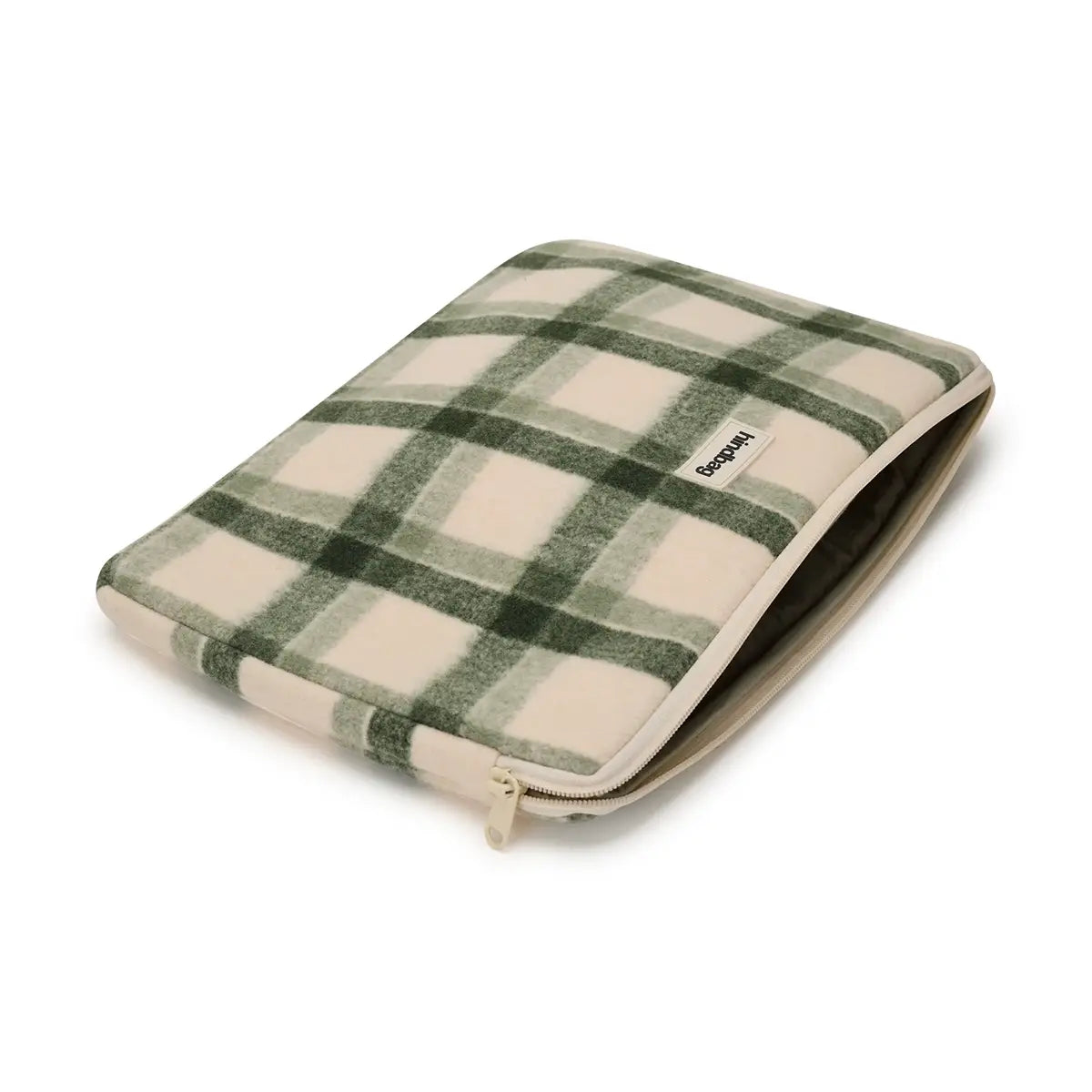 Ava Green Tartan Laptop Case