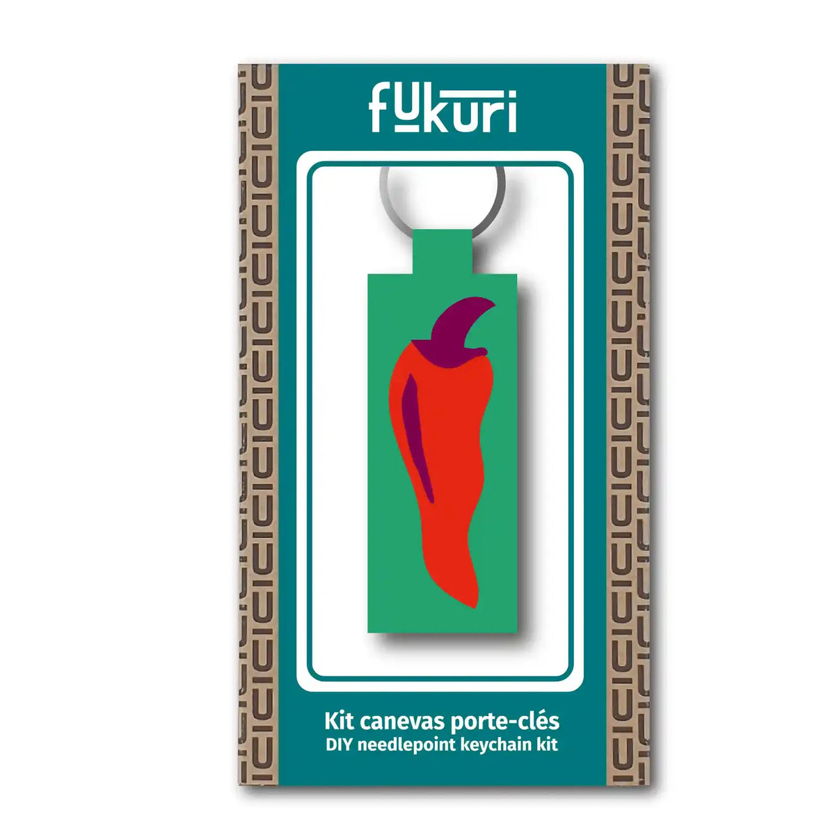 Needlepoint Kit-Keyholder- Chilli-Hot