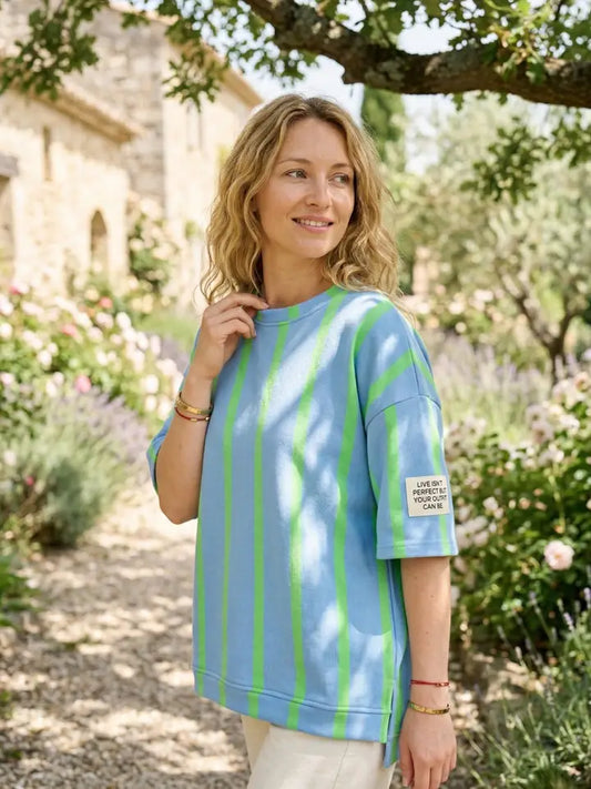 Blue Striped T-Shirt