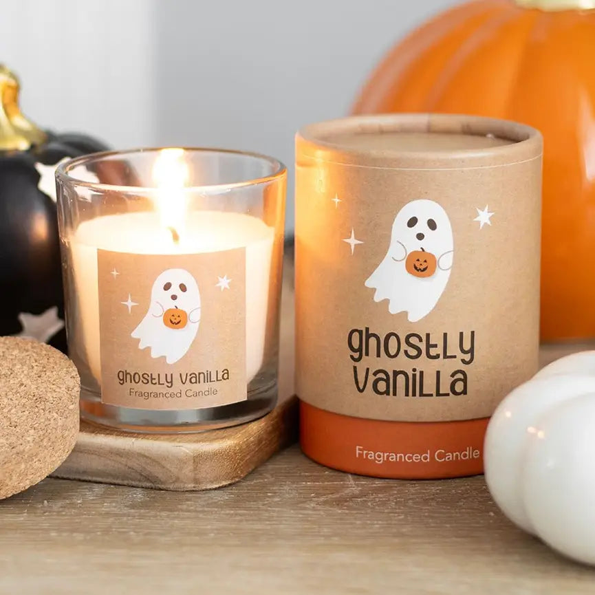 Ghostly Vanilla Candle