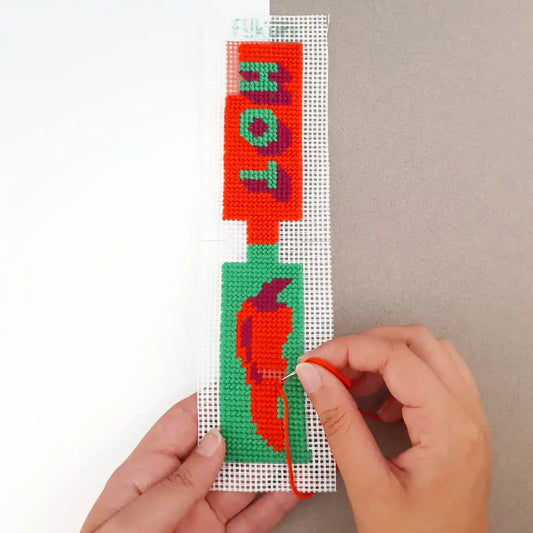 Needlepoint Kit-Keyholder- Chilli-Hot