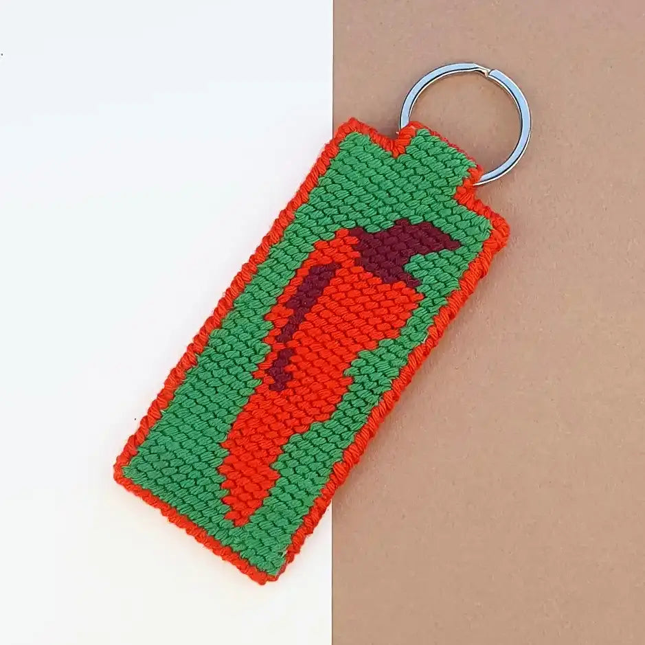 Needlepoint Kit-Keyholder- Chilli-Hot