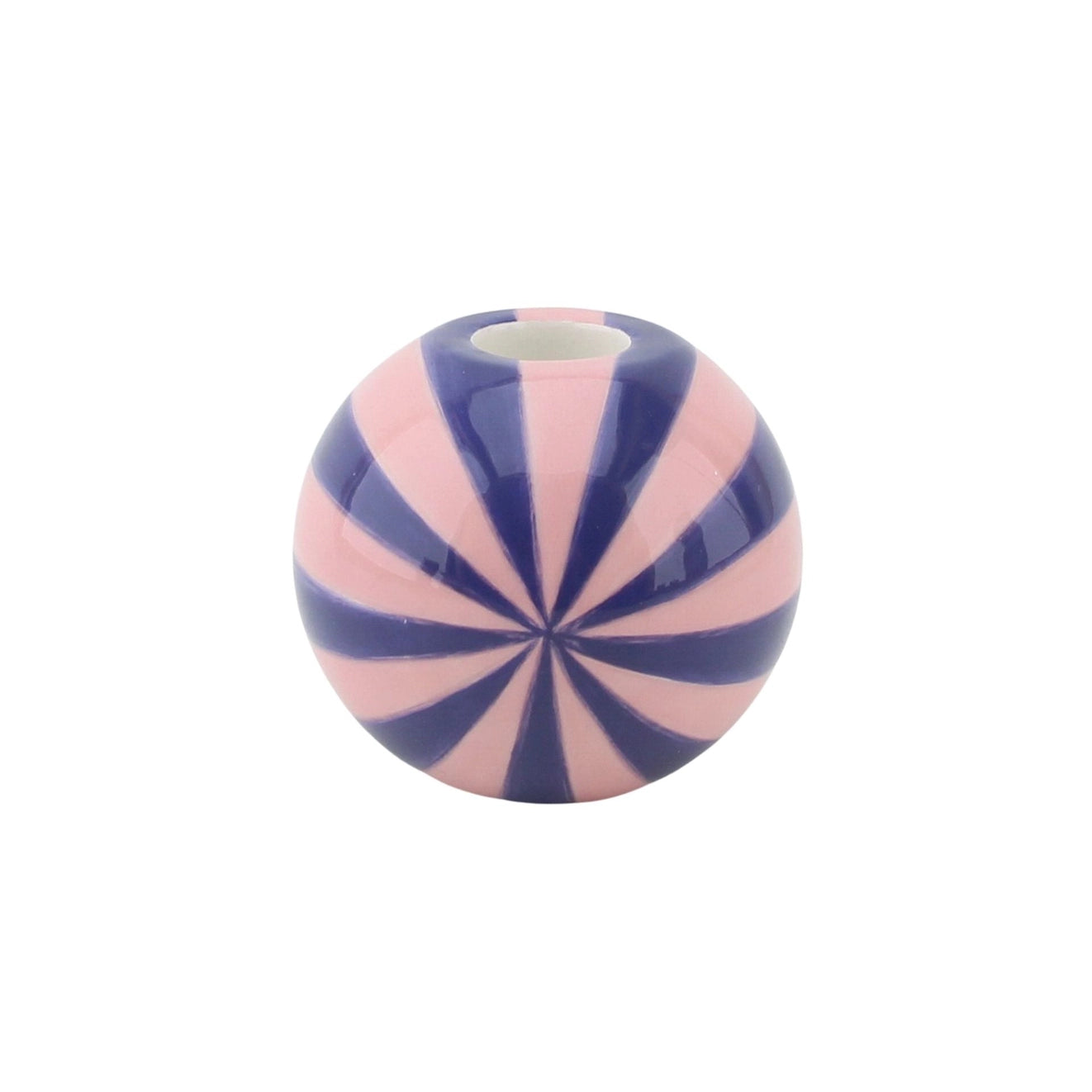 Candle Holder Blue/Pink  10x10x10cm