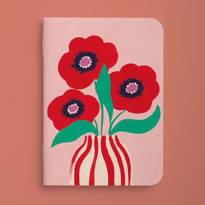 Pocket Notebook - Poppies