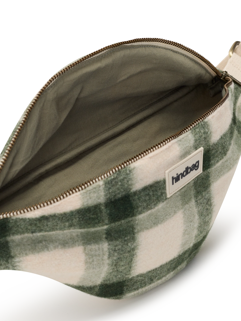 Olivia Green Tartan Fanny Pack