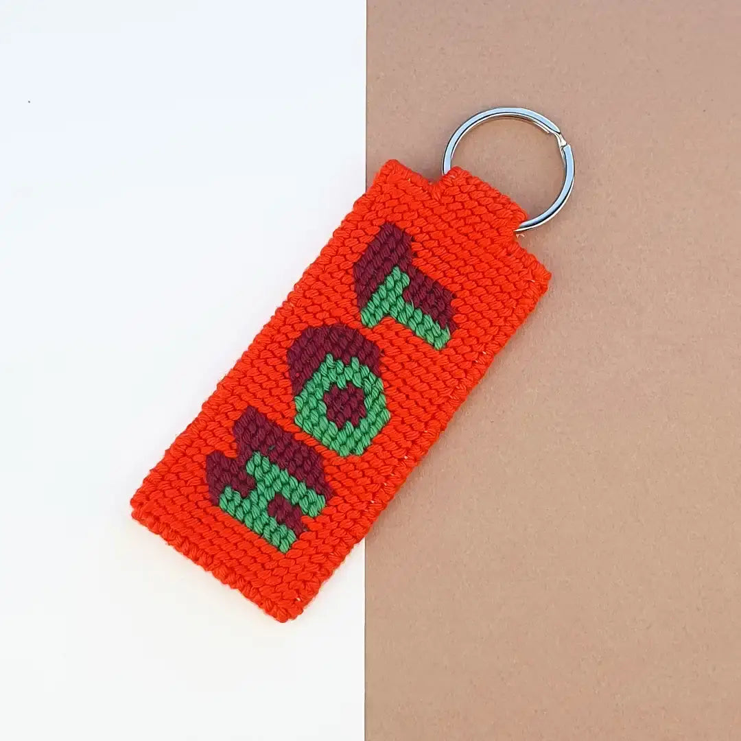 Needlepoint Kit-Keyholder- Chilli-Hot