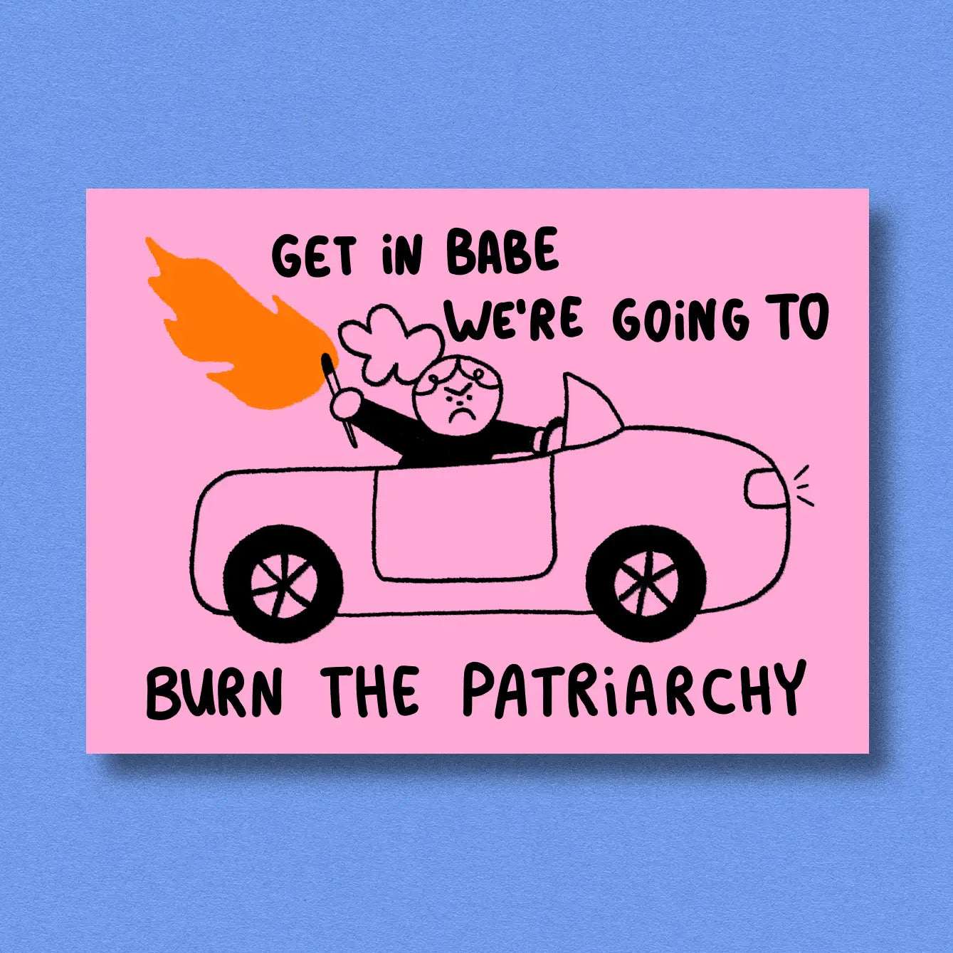 Postcard 'Patriarchy'