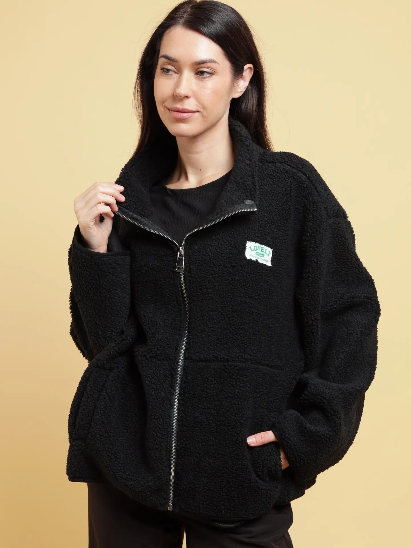 Black Fleece Jacket