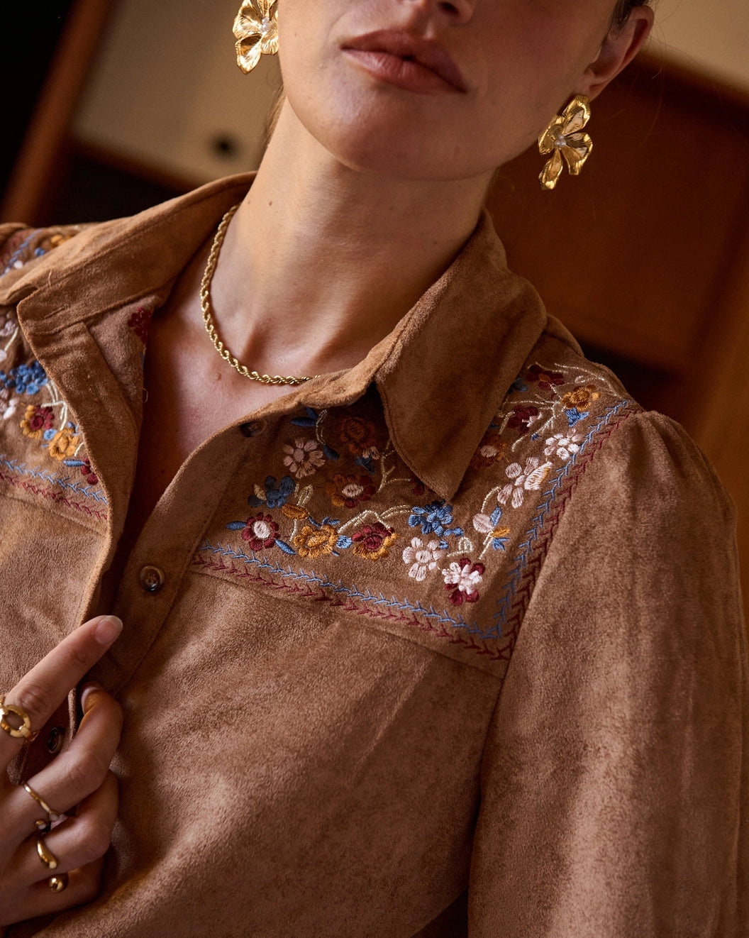 Camel Texano Shirt