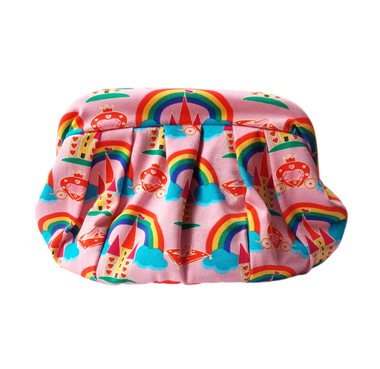 FAIRYTALE JERSEY DUMPLING POUCH BAG - MINI