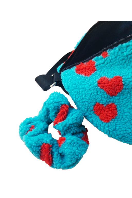 HEARTS TEDDY CROSS BODY BAG