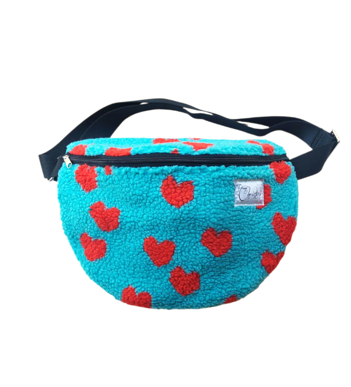 HEARTS TEDDY CROSS BODY BAG
