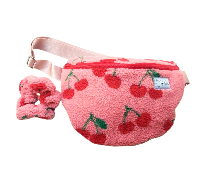 CHERRY TEDDY CROSS BODY BAG