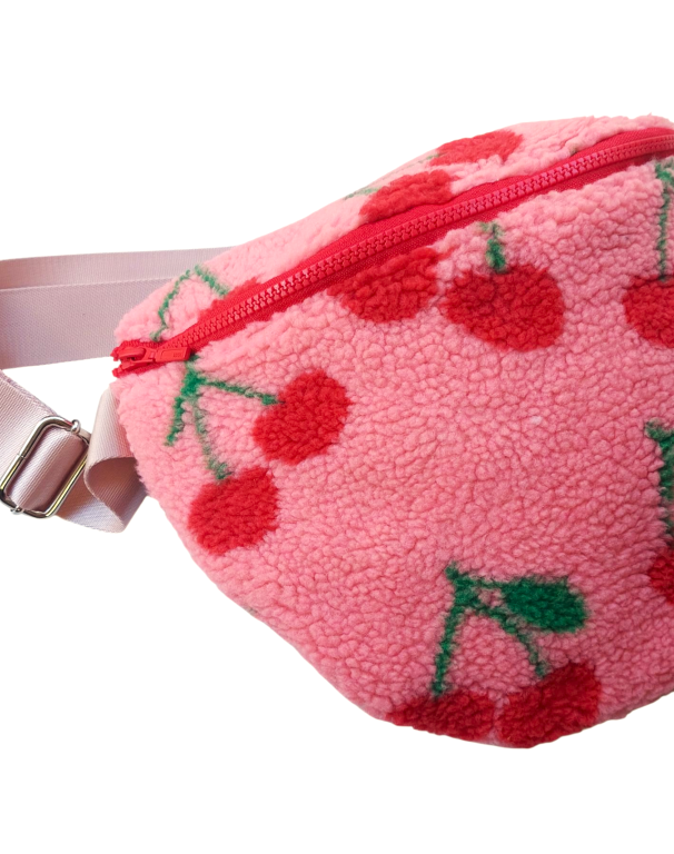 CHERRY TEDDY CROSS BODY BAG