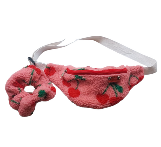 CHERRY TEDDY FANNY PACK