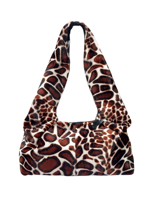 GIRAFFE HOBO SHOULDER BAG