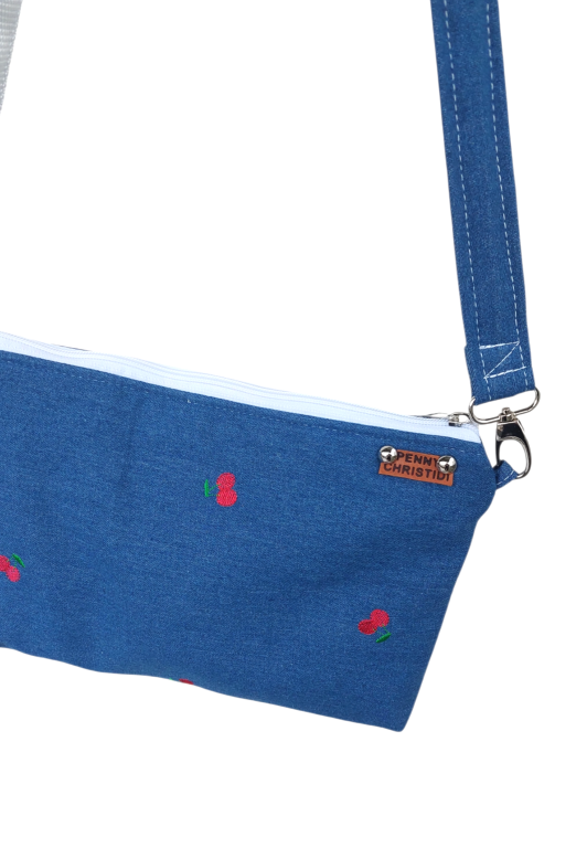 JEAN CHERRY LADY CROSS BODY POUCH BAG