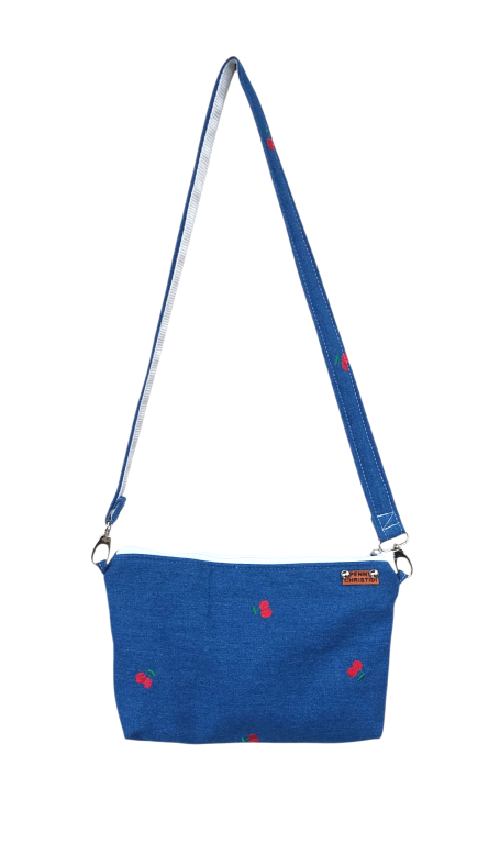 JEAN CHERRY LADY CROSS BODY POUCH BAG