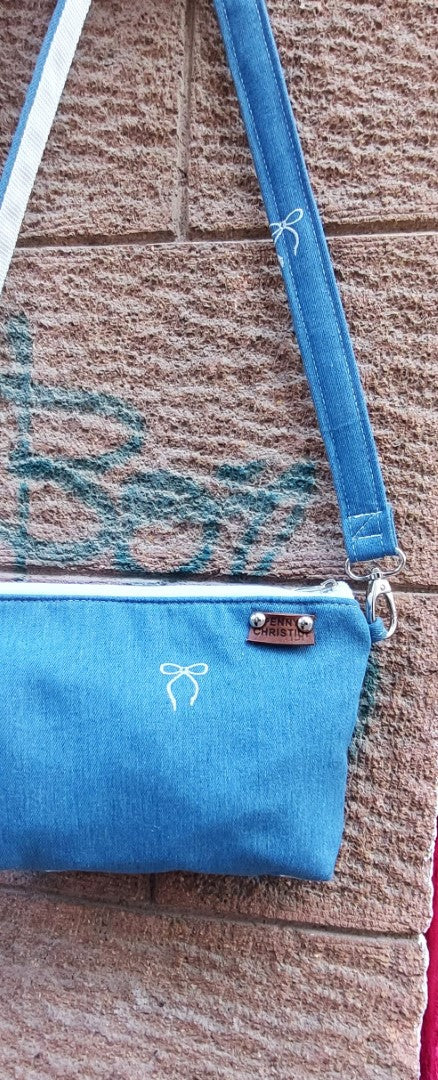 JEAN BOW LADY CROSS BODY POUCH BAG