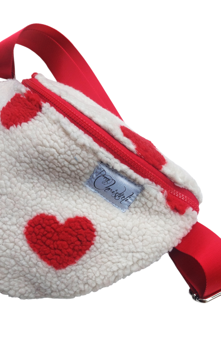 HEARTS TEDDY CROSS BODY BAG