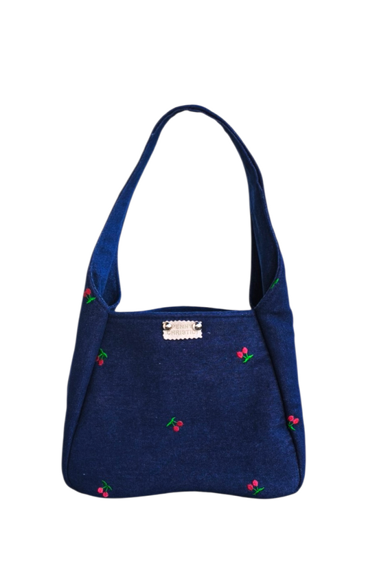 DARK CHERRY ALISSA HANDBAG