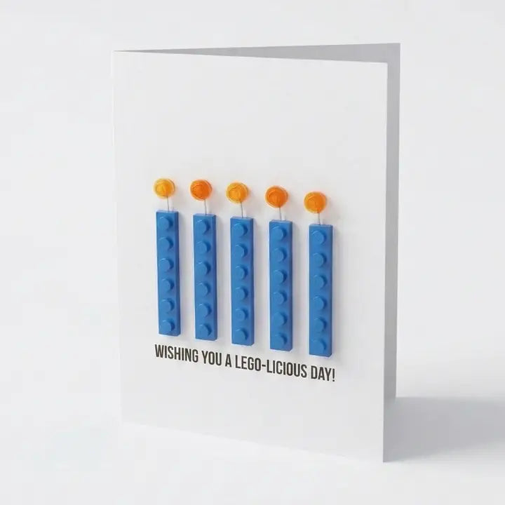 Postcard Lego "Wishing You Birthday"