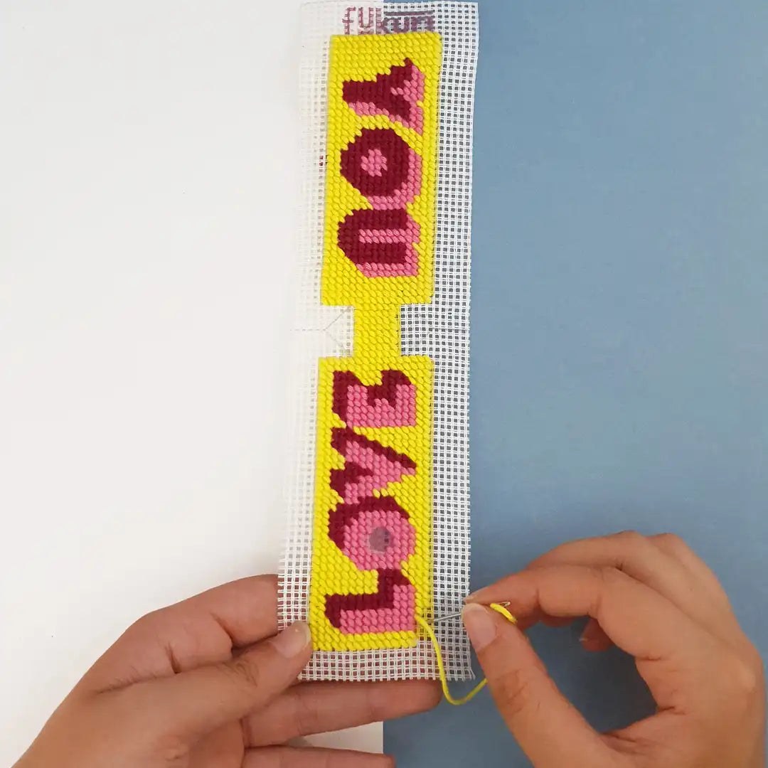 Needlepoint Kit-Keyholder- Love You