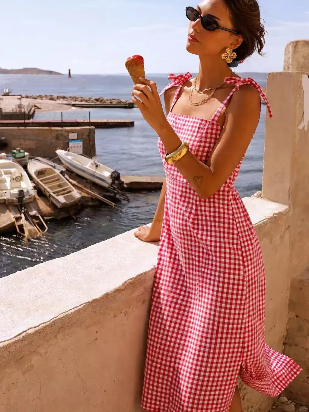 Velma Dress Red