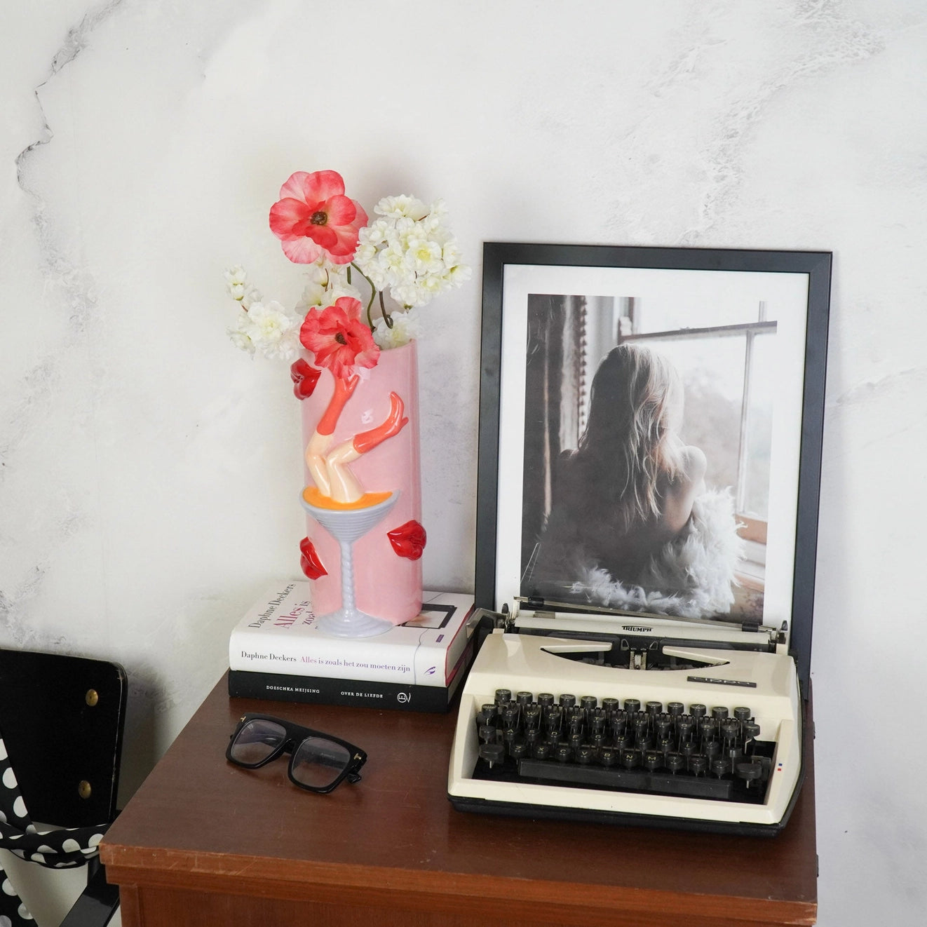 Martini Flower Vase 14x12,5x28 cm