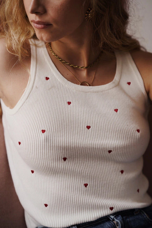 Hearts Tank Top